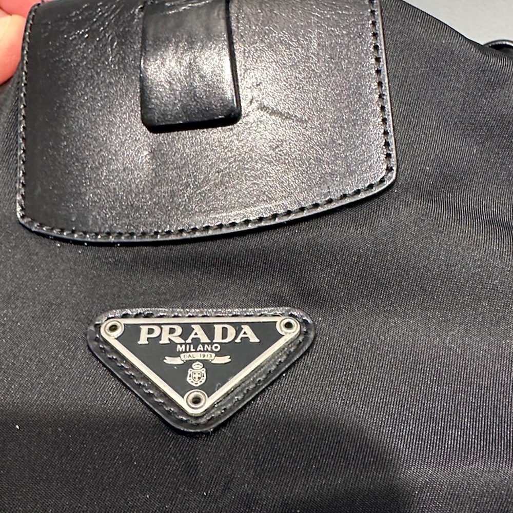 Prada Black Duffel Bag for Men